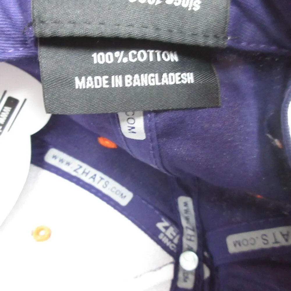 NEW Phoenix Suns Cap Hat Kids Snapback Adjustable Purple‎ Orange Rope Zephyr